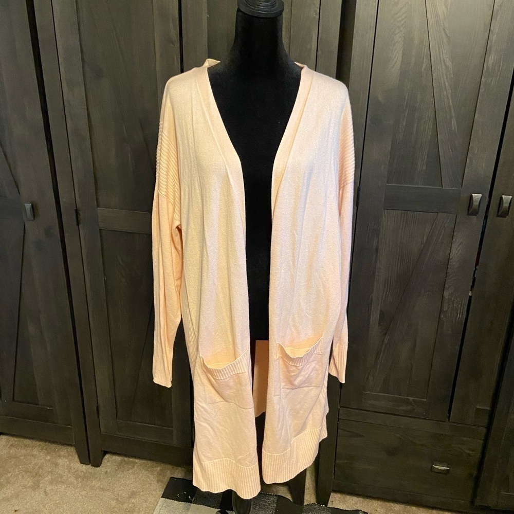 CatoTunic Open Front Cardigan Sz 18/20W